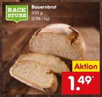 Bauernbrot im Netto Marken-Discount Prospekt Bauernbrot von Backstube im aktuellen Netto Marken-Discount Prospekt für 1,49 €