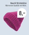 Bouclé-Strickmütze für 8,00 € bei E center im Angebot Bouclé-Strickmütze im aktuellen E center Prospekt