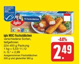 MSC Fischstäbchen bei nah und gut im Wört Prospekt für 2,49 €