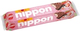 Puffreis Häppchen Sommeredition Joghurt Erdbeere von Nippon für 1,79 € bei REWE im Angebot Puffreis Häppchen Sommeredition Joghurt Erdbeere von Nippon im aktuellen REWE Prospekt