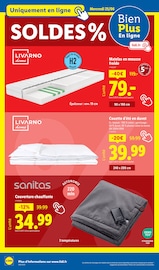 Matelas Angebote im Prospekt "Le vrai prix des bonnes choses" von Lidl Matelas Angebote im Prospekt "Le vrai prix des bonnes choses" von Lidl auf Seite 40