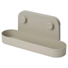 Wandregal mit Saugnapf graubeige im IKEA Prospekt Wandregal mit Saugnapf graubeige von ÖBONÄS im aktuellen IKEA Prospekt für 3,99 €