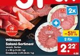 Aktuelle Wurst Angebote bei Netto Marken-Discount in Karlsruhe Aktuelles Salami-Sortiment Angebot bei Netto Marken-Discount in Karlsruhe ab 2,22 €