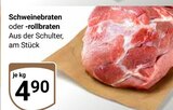 Schweinebraten oder -rollbraten Angebote bei GLOBUS Gotha für 4,90 €