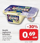 nah&frisch Marsberg - Joghurt & Smarties Angebot im Prospekt Joghurt & Smarties bei nah&frisch im Marsberg Prospekt für 0,69 €