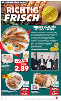 Schweinefleisch im aktuellen Kaufland Prospekt (Düsseldorf) Schweinefleisch im Kaufland Prospekt "Hier bin ich richtig" mit 56 Seiten (Düsseldorf)