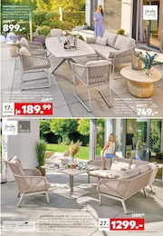 Gartenbank Angebot im aktuellen porta Möbel Prospekt auf Seite 7