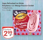Refreshed Ice Sticks Raspberry im Angebot bei GLOBUS in Zwickau Refreshed Ice Sticks Raspberry Angebote von Oppo bei GLOBUS Zwickau für 2,99 €