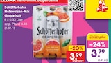 Hefeweizen-Mix Grapefruit von Schöfferhofer für 3,79 € bei Netto Marken-Discount im Angebot Hefeweizen-Mix Grapefruit von Schöfferhofer im aktuellen Netto Marken-Discount Prospekt