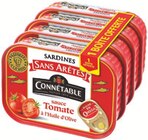 Sardines sans arêtes - CONNETABLE en promo chez Supermarchés Match Dunkerque à 7,19 €