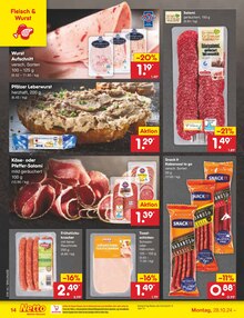 Wurst im Netto Marken-Discount Prospekt "Aktuelle Angebote" mit 57 Seiten (Paderborn)