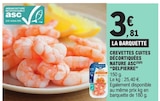 Crevettes cuites décortiquées nature asc - DELPIERRE dans le catalogue E.Leclerc