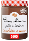 Pâte À Tartiner Cacahuète Et Cacao Bonne Maman dans le catalogue Auchan Hypermarché