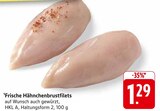 Frische Hähnchenbrustfilets Angebote bei EDEKA Offenbach für 1,29 €