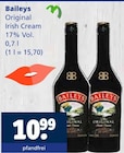 Original Irish Cream Angebote von Baileys bei Getränkewelt Essen für 10,99 €