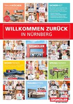 Segmüller Prospekt für Nürnberg mit 12 Seiten Segmüller Prospekt für Nürnberg: "Willkommen zurück", 12 Seiten, 19.05.2020 - 30.05.2020