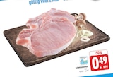 Schweinekotelett bei EDEKA im Olbernhau Prospekt für 0,49 €