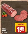 Aktuelles Salami Angebot bei REWE in Hagen (Stadt der FernUniversität) ab 1,49 €