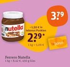 Nutella im Angebot bei tegut in Stuttgart Nutella Angebote von Ferrero bei tegut Stuttgart für 2,29 €