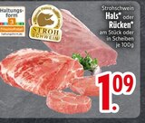 Hals von Stroh Schwein im aktuellen EDEKA Prospekt für 1,09 €