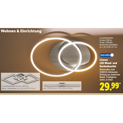 LED-Wand- und Deckenleuchte