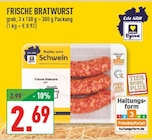 Aktuelles Frische Bratwurst Angebot bei Marktkauf in Remscheid ab 2,69 €