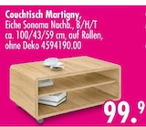 Couchtisch Martigny Angebote bei SB Möbel Boss Neunkirchen für 99,90 €