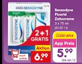 Fluorid Zahncreme von Sensodyne im aktuellen Netto Marken-Discount Prospekt für 5,99 €