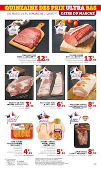 Promotion Quiche Lorraine dans le prospectus Super U, valable du 26/08/2025 au 07/09/2025 Promo Quiche Lorraine dans le catalogue Super U du moment à la page 25
