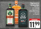 Jägermeister Kräuterlikör im Angebot bei EDEKA in Bielefeld Jägermeister Kräuterlikör Angebote von Jägermeister bei EDEKA Bielefeld für 11,99 €