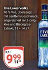 Aktuelle Wodka Angebote bei GLOBUS in Krefeld Aktuelles Five Lakes Vodka Angebot bei GLOBUS in Krefeld ab 9,99 €