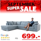 Enjoy Ecksofa von Seats and Sofas im aktuellen Seats and Sofas Prospekt
