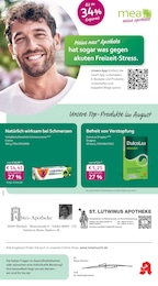Apotheken Prospekt von mea - meine apotheke in Mettlach Aktueller mea - meine apotheke Apotheken Prospekt für Mettlach: Unsere August-Angebote mit 4} Seiten, 01.08.2026 - 31.08.2026
