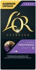 Promo CAPSULES DE CAFÉ LUNGO PROFONDO INTENSITÉ 8 à 2,03 € dans le catalogue Intermarché à Dournazac