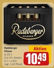 Pilsner im Angebot bei REWE in Wetzlar Pilsner Angebote von Radeberger bei REWE Wetzlar für 10,49 €