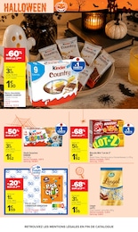 Prix et réduction Kinder Chocolat dans le prospectus Carrefour en cours Offre Kinder Chocolat dans le catalogue Carrefour du moment à la page 65