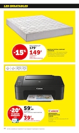 Matelas Angebote im Prospekt "LES PRIX BAS Spécial rentrée" von Hyper U auf Seite 48
