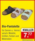 Zimmermann Celle - Bio-Pantolette Angebot im Prospekt Bio-Pantolette bei Zimmermann im Celle Prospekt für 7,77 €