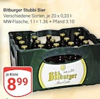 Stubbi von Bitburger im aktuellen GLOBUS Prospekt