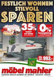 Möbel Mahler Siebenlehn Prospekt für Bischofswerda mit 16 Seiten Möbel Mahler Siebenlehn Prospekt für Bischofswerda: "FESTLICH WOHNEN - STILVOLL SPAREN", 16 Seiten, 26.11.2025 - 30.12.2025