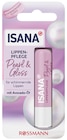 Gesichtspflege im Rossmann Prospekt Lippenpflege von Isana im aktuellen Rossmann Prospekt für 0,69 €