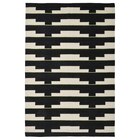 Teppich flach gewebt schwarz/weiß/hellgrün handgewebt 170x240 cm von STOCKHOLM 2025 für 249,00 € bei IKEA im Angebot Teppich flach gewebt schwarz/weiß/hellgrün handgewebt 170x240 cm von STOCKHOLM 2025 im aktuellen IKEA Prospekt