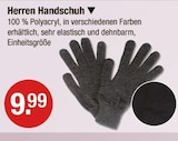 Herren Handschuh Angebote bei V-Markt Augsburg für 9,99 €