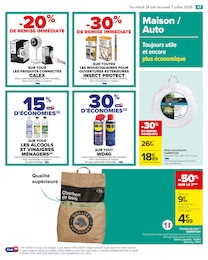 Prix et réduction Moustiquaire dans le prospectus Carrefour en cours Offre Moustiquaire dans le catalogue Carrefour du moment à la page 49