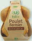 Poulet entier fermier - U BIO en promo chez Super U Poulet entier fermier - U BIO dans le catalogue Super U