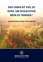 Brogsitter Vinothek Grafschaft Prospekt für Weiterstadt mit 1 Seiten Brogsitter Vinothek Grafschaft Prospekt für Weiterstadt: "Weinlesezeit", 1 Seiten, 29.09.2020 - 12.10.2020
