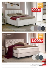 Boxspringbett Angebot & Preis im aktuellen XXXLutz Prospekt Boxspringbett Angebot im aktuellen XXXLutz Prospekt auf Seite 5