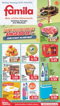 Coca Cola im famila Nordwest Prospekt "Markt - Angebote" mit 36 Seiten (Wilhelmshaven)