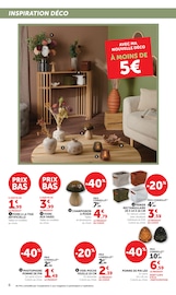 Promos Fleurs Artificielles dans le catalogue "La maison À PRIX BAS" de Super U Fleurs Artificielles en promo dans le catalogue Super U à la page 6