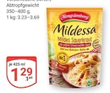 Aktuelle Sauerkraut Angebote bei GLOBUS in Bochum Aktuelles Mildessa Mildes Sauerkraut Angebot bei GLOBUS in Bochum ab 1,29 €